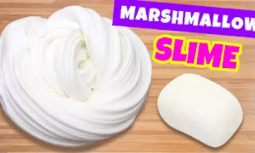 Cara Membuat Slime Marshmellow