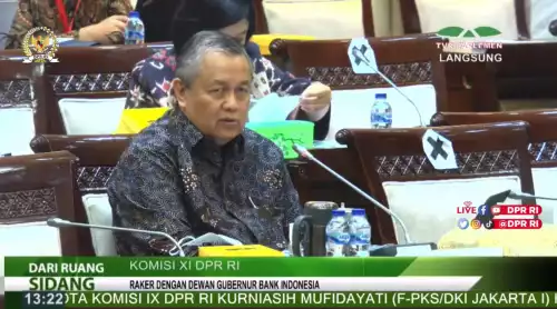 Gubernur Bank Indonesia Perry Warjiyo saat Rapat Kerja dengan Komisis IX DPR RI di Jakarta, 25 November 2021. (YouTube/DPR RI)