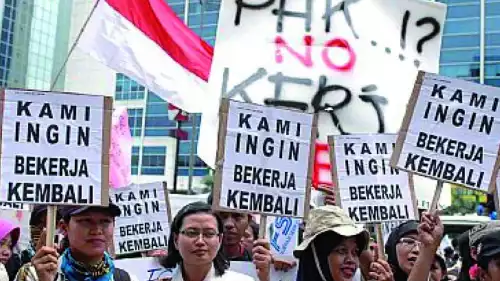Dampak pengangguran di Indonesia
